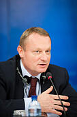 Feb 18, 2009 - Brussels, Belgium - Polish Member of European Parliament BOGDAN GOLIK - DR5DCP