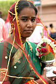 Hampi, Central Karnataka, India, Asia. Street celebration. - Stock Image - - ARNWT1