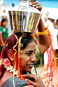 Hampi, Central Karnataka, India, Asia. Street celebration. - Stock Image - - ARPHX5